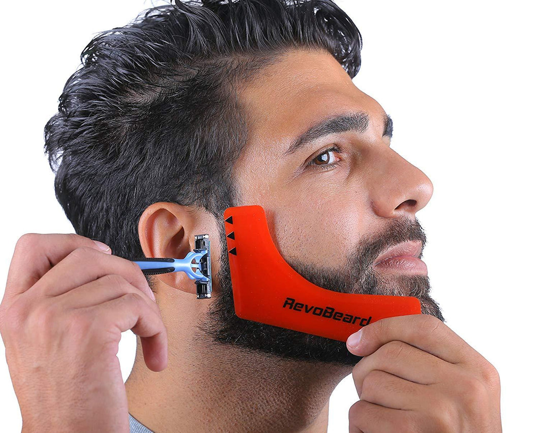 RevoBeard Beard Trimmer Kit - The Original Shaving Grooming Stencil