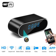 Afbeelding in Gallery-weergave laden, Spy Alarm Clock with 1080P HD Camcorder, WIFI &amp;  Night Vision Motion Sensor