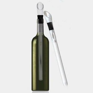 Stainless Steel Wine Chiller Stick with Wine Pourer