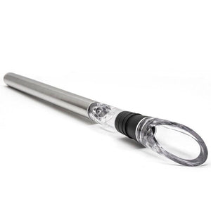 Stainless Steel Wine Chiller Stick with Wine Pourer