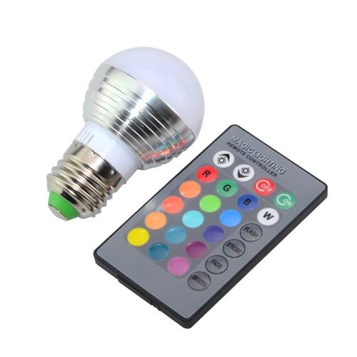 16 Color LED Changing Light Bulb Lamp