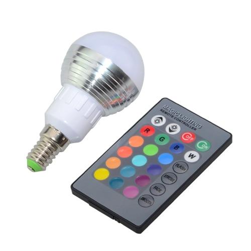 16 Color LED Changing Light Bulb Lamp