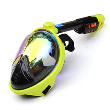 Afbeelding in Gallery-weergave laden, Full Face Underwater Snorkeling/Scuba Diving Mask with Anti Fog