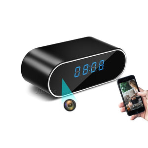 Spy Alarm Clock with 1080P HD Camcorder, WIFI &  Night Vision Motion Sensor