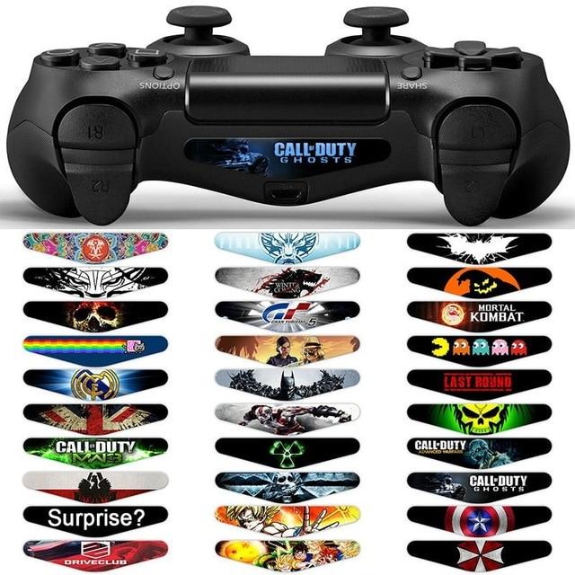 30pcs of Light Bar Stickers for PS4 Controller