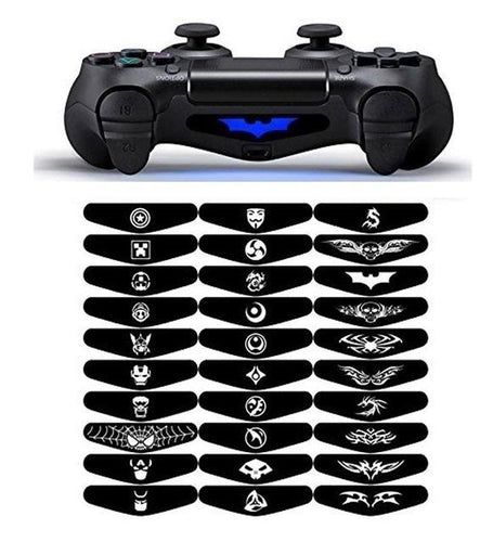 30pcs of Light Bar Stickers for PS4 Controller