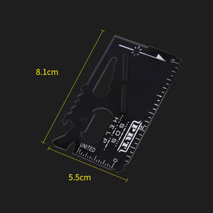 14 in 1 Outdoor Multi-purpose TOOLCARD