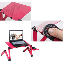 Afbeelding in Gallery-weergave laden, Laptop Table Stand with Adjustable Folding Ergonomic Design Stand