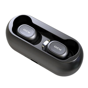 QCY Bluetooth Wireless Earphone with 3D Stereo and Dual Microphone