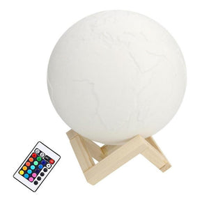 16 color LED Moon Lamp