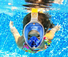 Afbeelding in Gallery-weergave laden, Full Face Underwater Snorkeling/Scuba Diving Mask with Anti Fog