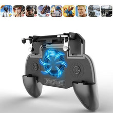 Afbeelding in Gallery-weergave laden, Wireless Smartphone Gaming Controller with 2000/4000mAh Power Bank &amp; Cooling Fan