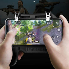 Afbeelding in Gallery-weergave laden, Wireless Smartphone Gaming Controller with 2000/4000mAh Power Bank &amp; Cooling Fan