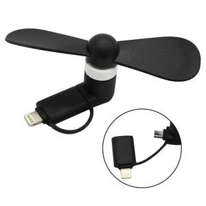 Mini Portable Fan for Android and iPhone