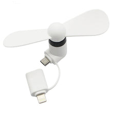 Afbeelding in Gallery-weergave laden, Mini Portable Fan for Android and iPhone