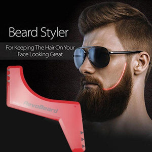 RevoBeard Beard Trimmer Kit - The Original Shaving Grooming Stencil